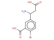 5-(1-AMINO-2-CARBOXYETHYL)-<span class='lighter'>2-BROMOBENZOIC</span> ACID