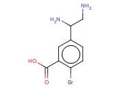 5-(1,2-DIAMINOETHYL)-<span class='lighter'>2-BROMOBENZOIC</span> ACID