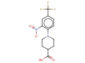 4-(4-CARBOXYPIPERIDIN-1-YL)-<span class='lighter'>3-NITROBENZOTRIFLUORIDE</span>