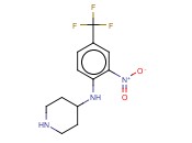 N-(2-NITRO-4-(TRIFLUOROMETHYL)PHENYL)PIPERIDIN-4-AMINE