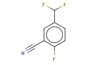 5-(DIFLUOROMETHYL)-<span class='lighter'>2-FLUOROBENZONITRILE</span>