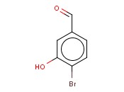 4-BROMO-3-<span class='lighter'>HYDROXYBENZALDEHYDE</span>