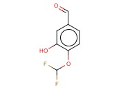 4-DIFLUOROMETHOXY-3-<span class='lighter'>HYDROXYBENZALDEHYDE</span>