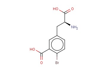 5-((2S)-2-AMINO-2-CARBOXYETHYL)-<span class='lighter'>2-BROMOBENZOIC</span> ACID