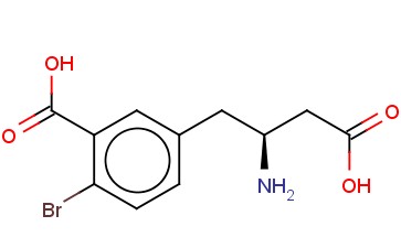 5-((2S)-2-AMINO-3-CARBOXYPROPYL)-<span class='lighter'>2-BROMOBENZOIC</span> ACID
