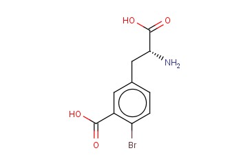 5-((2R)-2-AMINO-2-CARBOXYETHYL)-<span class='lighter'>2-BROMOBENZOIC</span> ACID