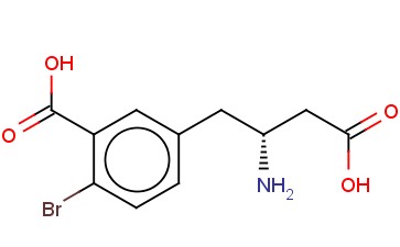 5-((2R)-2-AMINO-3-CARBOXYPROPYL)-<span class='lighter'>2-BROMOBENZOIC</span> ACID