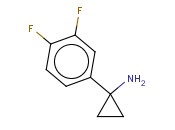 CYCLOPROPANAMINE, 1-(3,4-<span class='lighter'>DIFLUOROPHENYL</span>)-