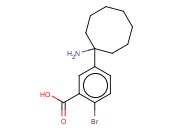5-(AMINOCYCLOOCTYL)-<span class='lighter'>2-BROMOBENZOIC</span> ACID