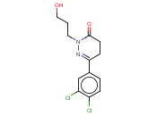 6-(3,4-DICHLOROPHENYL)-4,5-DIHYDRO-2-(3-HYDROXYPROPYL)-3(2H)-PYRIDAZINONE