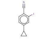 2-IODO-4-(CYCLOPROPYL)BENZONITRILE