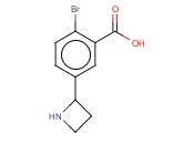 5-(AZETIDIN-2-YL)-<span class='lighter'>2-BROMOBENZOIC</span> ACID