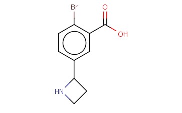 5-(AZETIDIN-2-YL)-<span class='lighter'>2-BROMOBENZOIC</span> ACID