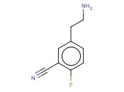 5-(2-AMINOETHYL)-<span class='lighter'>2-FLUOROBENZONITRILE</span>