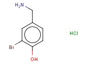 3-BROMO-4-<span class='lighter'>HYDROXYBENZYLAMINE</span> HYDROCHLORIDE