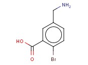 5-(AMINOMETHYL)-<span class='lighter'>2-BROMOBENZOIC</span> ACID