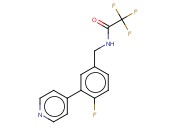 2,2,2-TRIFLUORO-N-[4-FLUORO-3-(PYRIDIN-4-YL)BENZYL]ACETAMIDE