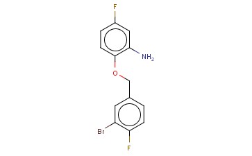 2-[(3-BROMO-4-FLUOROPHENYL)METHOXY]-5-FLUOROANILINE