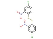 2,2'-DINITRO-4,4'-DICHLORO <span class='lighter'>DIPHENYL</span> <span class='lighter'>DISULFIDE</span>
