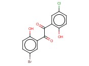 1-(5-BROMO-2-HYDROXY-PHENYL)-2-(5-CHLORO-2-HYDROXY-PHENYL)-ETHANE-1,2-DIONE