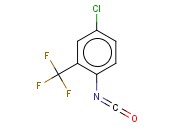 4-CHLORO-2-(<span class='lighter'>TRIFLUOROMETHYL</span>)PHENYL ISOCYANATE