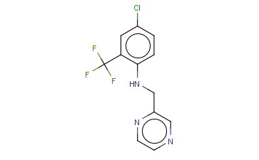 4-CHLORO-N-(PYRAZIN-2-YLMETHYL)-2-(TRIFLUOROMETHYL)ANILINE