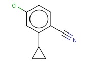 4-CHLORO-2-(CYCLOPROPYL)BENZONITRILE