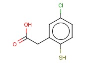 2-(5-CHLORO-2-MERCAPTOPHENYL)ACETIC ACID