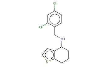 N-[(2,4-DICHLOROPHENYL)METHYL]-4,5,6,7-TETRAHYDRO-1-BENZOTHIOPHEN-4-AMINE