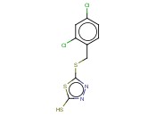 5-(2,4<span class='lighter'>二</span>-氯苯甲基硫代)-2-<span class='lighter'>巯基</span>-1,3,4-噻<span class='lighter'>二</span>唑