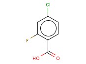 4-CHLORO-2-<span class='lighter'>FLUOROBENZOIC</span> ACID