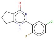 4H-CYCLOPENTAPYRIMIDIN-4-ONE, 2-(5-CHLORO-2-FLUOROPHENYL)-1,5,6,7-TETRAHYDRO-
