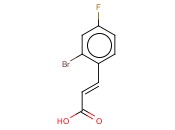 2-溴4-<span class='lighter'>氟</span><span class='lighter'>肉桂酸</span>