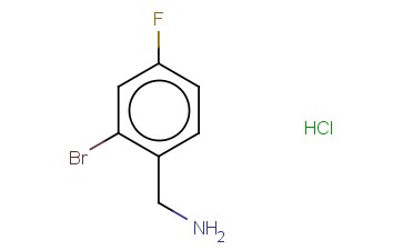 2-溴-4-<span class='lighter'>氟</span>苄胺<span class='lighter'>盐酸盐</span>