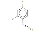 <span class='lighter'>2-BROMO-4-FLUORO-1-ISOTHIOCYANATOBENZENE</span>