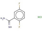 <span class='lighter'>2,5-DIFLUORO</span>-BENZAMIDINE HYDROCHLORIDE