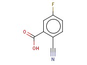 2-氰基-5-<span class='lighter'>氟</span><span class='lighter'>苯甲酸</span>