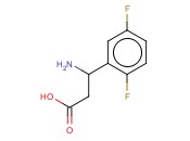 3-<span class='lighter'>AMINO</span>-3-(2,5-<span class='lighter'>DIFLUOROPHENYL</span>)PROPANOIC ACID