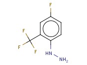 4-<span class='lighter'>FLUORO</span>-2-(<span class='lighter'>TRIFLUOROMETHYL</span>)PHENYLHYDRAZINE