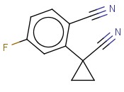 2-(1-CYANOCYCLOPROPYL)-<span class='lighter'>4-FLUOROBENZONITRILE</span>