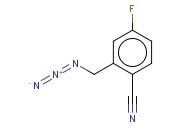 2-(AZIDOMETHYL)-<span class='lighter'>4-FLUOROBENZONITRILE</span>