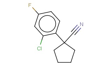 1-(2-<span class='lighter'>氯</span>-4-<span class='lighter'>氟</span><span class='lighter'>苯基</span>)环戊<span class='lighter'>腈</span>