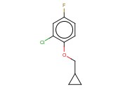 2-CHLORO-1-(CYCLOPROPYLMETHOXY)-4-FLUOROBENZENE