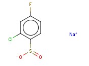 2-CHLORO-4-FLUOROBENZENESULFINIC ACID SODIUM SALT