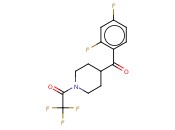 1-(4-(2,4-DIFLUOROBENZOYL)PIPERIDIN-1-YL)-2,2,2-TRIFLUOROETHANONE