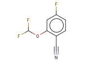 2-(DIFLUOROMETHOXY)-<span class='lighter'>4-FLUOROBENZONITRILE</span>