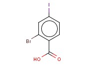 2-<span class='lighter'>溴</span>-4-碘<span class='lighter'>苯甲酸</span>