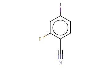 2-<span class='lighter'>氟</span>-4-碘<span class='lighter'>苯</span><span class='lighter'>腈</span>