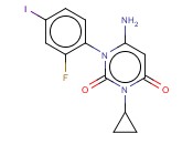 6-amino-3-cyclopropyl-1-(2-fluoro-4-iodophenyl)pyrimidine-2,4(1H,3H)-dione