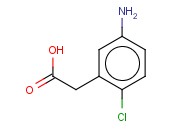 5-AMINO-2-<span class='lighter'>CHLOROPHENYLACETIC</span> ACID